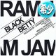 RAM JAM / BLACK BETTY (89年MIX/2VER) [◎中古レア盤◎お宝！極少生産！手刷りジャケ！B.LIEBRAND MIX！]