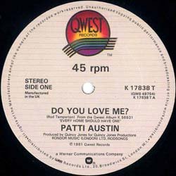 画像3: PATTI AUSTIN / DO YOU LOVE ME (英原盤/12"MIX) [◎中古レア盤◎激レア！マニア探すジャケ付原盤！スペシャルMIX！]