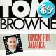 TOM BROWNE / FUNKIN' FOR JAMAICA (独原盤/全2曲) [◎中古レア盤◎激レア！マニア歓喜！別デザインのドイツ版ジャケ！]