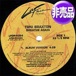 画像1: TONI BRAXTON / BREATHE AGAIN (USプロモ/インスト入り) [◎中古レア盤◎激レア！マニア品！インストはアメプロのみ！]