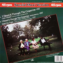 画像2: TEEROY MORRIS / I HEARD IT THROUGH THE GRAPEVINE (独原盤/12"MIX) [◎中古レア盤◎激レア！美A級品！西ドイツ版ジャケ！踊れる80'sカバー！]