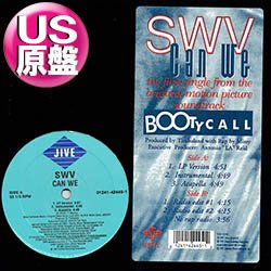 画像1: SWV / CAN WE (米原盤/6VER) [◎中古レア盤◎お宝！シュリンク付！美A級品！コレはUS原盤！映画サントラ！]