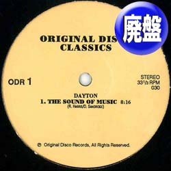 画像1: DAYTON / THE SOUND OF MUSIC (ヨーロピアンMIX/全2曲) [◎中古レア盤◎お宝！必殺の「ディス、サ〜ウンド♪」から始まるMIX！]