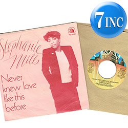 画像1: STEPHANIE MILLS / NEVER KNEW LOVE LIKE THIS BEFORE (7インチMIX) [◎中古レア盤◎お宝！オランダ版ジャケ！7"MIX！]