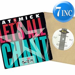 画像1: PAT & MICK / LET'S ALL CHANT (7インチMIX) [◎中古レア盤◎お宝！英国版ジャケ7"MIX！チャンタで行こう！]