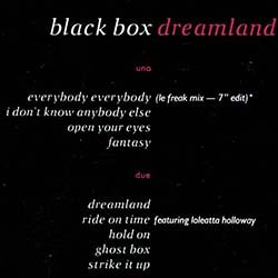 画像2: BLACK BOX / デビューアルバム (LP原盤/全9曲) [◎中古レア盤◎お宝！コレはUK原盤！イタロハウス大名盤！]
