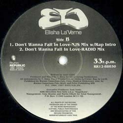 画像2: ELISHA LA'VERNE / DON'T WANNA FALL IN LOVE (原盤/NJS MIX) [◎中古レア盤◎お宝！コレは原盤！JANE CHILDカバー！]
