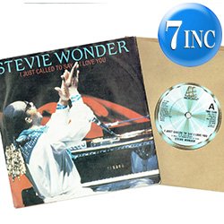 画像1: STEVIE WONDER / I JUST CALLED TO SAY I LOVE YOU (7インチMIX) [◎中古レア盤◎お宝！英国版ジャケ！7"MIX+インスト！]