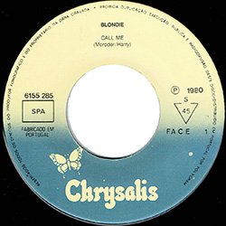 画像3: BLONDIE / CALL ME (7インチ) [◎中古レア盤◎お宝！桃色ジャケ！珍しいポルトガル版7"！インスト入り！]