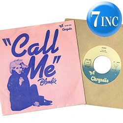 画像1: BLONDIE / CALL ME (7インチ) [◎中古レア盤◎お宝！桃色ジャケ！珍しいポルトガル版7"！インスト入り！]