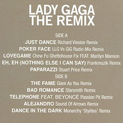 画像3: LADY GAGA / REMIXアルバム (LP原盤/全10曲) [◎中古レア盤◎鬼レア！海外4万円！超極少量生産！シュリンク付美品！]