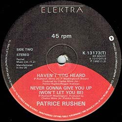 画像2: PATRICE RUSHEN / FORGET ME NOTS + 2曲 (英原盤/全3曲) [◎中古レア盤◎お宝！コレは原盤！豪華3曲版！]