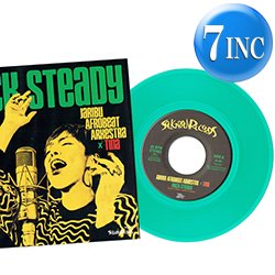 画像1: JARIBU AFROBEAT ARKESTRA & TINA / ROCK STEADY (7インチ) [■限定■リプレス！緑色7インチ！アレサカバー！]