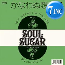 画像1: SOUL SUGAR / WHY CAN'T WE LIVE TOGETHER (7インチ) [■限定■祝！待望の7"復刻！日本版ジャケ！TIMMY THOMAS！]