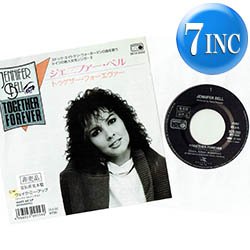 画像1: JENNIFER BELL / トゥゲザー・フォーエヴァー (7インチMIX) [◎中古レア盤◎お宝！日本版ジャケ7"MIX！女性版がコレ！]