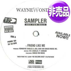 画像1: WAYNE WONDER / FRIEND LIKE ME (USプロモ/全2曲) [◎中古レア盤◎激レア！少量配布！本物原盤！美メロ傑作！]