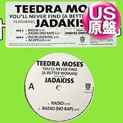 画像1: TEEDRA MOSES / YOU'LL NEVER FIND (米原盤/4VER) [◎中古レア盤◎お宝！滅多に無し！ALICIA MEYERS使い！]