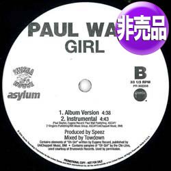 画像1: PAUL WALL / GIRL (USプロモ/4VER) [◎中古レア盤◎お宝！コレは本物原盤！CHI-LITES「OH GIRL」使い！]
