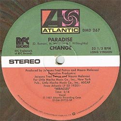 画像2: CHANGE / PARADISE (カラー盤/12"MIX) [■廃盤■お宝！極少量生産！マーブル盤！鉄板ダンクラ！]