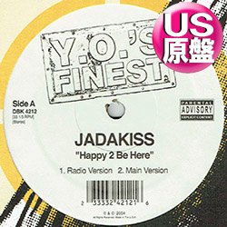 画像1: JADAKISS / HAPPY 2 BE HERE (米原盤/全2曲) [◎中古レア盤◎お宝！美品盤！80'名曲使い！超キャッチー！]