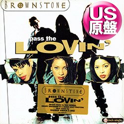 画像1: BROWNSTONE / PASS THE LOVIN (米原盤/REMIX) [◎中古レア盤◎お宝！シュリンク付美品！"PAYBACK"使い！]