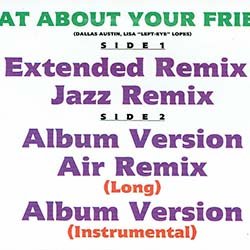 画像2: TLC / WHAT ABOUT YOUR FRIENDS (米原盤/REMIX) [◎中古レア盤◎お宝！シュリンク付美A級品！ジャケ付原盤！90's初期R&B名曲！]