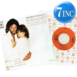 画像1: BARBRA STREISAND / ウーマン・イン・ラブ (7インチ) [◎中古レア盤◎お宝！日本版ジャケ7"！哀愁バラード！]