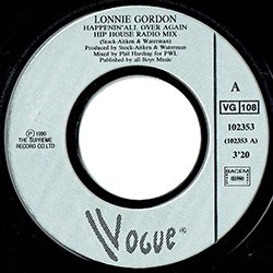 画像3: LONNIE GORDON / HAPPENIN' ALL OVER AGAIN (7インチMIX) [◎中古レア盤◎お宝！フランス版7”MIX！後期マハラジャ！]