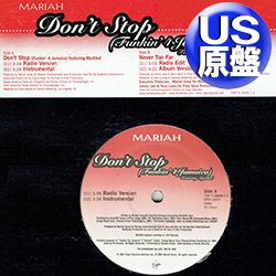 画像1: MARIAH CAREY / DON'T STOP (米原盤/2VER) [◎中古レア盤◎お宝！コレは原盤！「FUNKIN' FOR JAMAICA」カバー！]