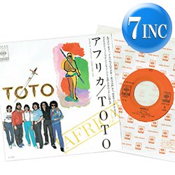 画像1: TOTO / アフリカ (7インチMIX) [◎中古レア盤◎激レア！超人気盤！日本版ジャケ！7"MIX！]