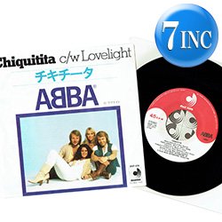 画像1: ABBA / チキチータ (7インチ) [◎中古レア盤◎お宝！日本版ジャケ7"！ポップス大名曲！]