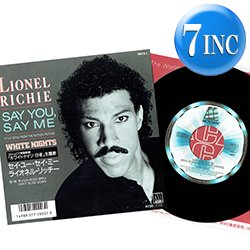 画像1: LIONEL RICHIE / セイ・ユー・セイ・ミー (7インチ) [◎中古レア盤◎お宝！美品！日本版ジャケ7"！映画主題歌！]