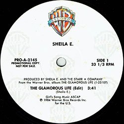 画像2: SHEILA E / THE GLAMOROUS LIFE (USプロモ/2VER) [◎中古レア盤◎お宝！ マニア品！別内容のアメプロ原盤！]