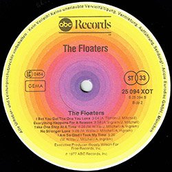 画像2: THE FLOATERS / FLOAT ON (LP原盤/全8曲) [◎中古レア盤◎お宝！ドイツ原盤！メロウソウル名盤！]