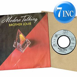 画像1: MODERN TALKING / BROTHER LOUIE (7インチ) [◎中古レア盤◎お宝！ドイツ版ジャケ7"！哀愁ハイエナ名曲！］