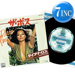 画像1: DIANA ROSS / ザ・ボス (7インチ) [◎中古レア盤◎お宝！日本版ジャケ7"！不滅の名曲！]