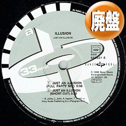 画像1: ILLUSION / JUST AN ILLUSION (REMIX/5VER) [◎中古レア盤◎お宝！少量生産！IMAGINATIONカバー！]