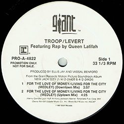 画像3: TROOP & LEVERT feat QUEEN LATIFAH / FOR THE LOVE OF MONEY (USプロモ/REMIX) [◎中古レア盤◎激レア！USプロモオンリー原盤！O'JAYS使い！]