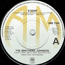 画像2: BROTHERS JOHNSON / STOMP (7インチ) [◎中古レア盤◎お宝！英国版ジャケ7"！QUINCY JONES！]