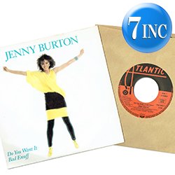 画像1: JENNY BURTON / DO YOU WANT IT BAD ENUFF (7インチMIX) [◎中古レア盤◎お宝！ドイツ版ジャケ！7インチMIX！]
