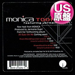 画像1: MONICA / TOO HOOD (米原盤/3VER) [◎中古レア盤◎お宝！コレは原盤！「ROCK WITH YOU」使い！]