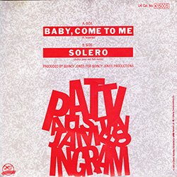 画像2: PATTI AUSTIN & JAMES INGRAM / BABY COME TO ME (7インチMIX) [◎中古レア盤◎お宝！英国版文字ジャケ！7"MIX！]