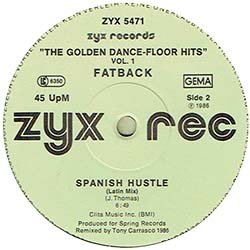 画像2: FATBACK BAND / SPANISH HUSTLE & BUS STOP (86年REMIX) [◎中古レア盤◎お宝！少量生産！必殺「86年MIX」！]