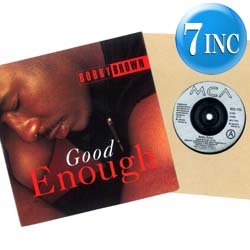 画像1: BOBBY BROWN / GOOD ENOUGH (7インチMIX) [◎中古レア盤◎お宝！英国版ジャケ！7"MIX + インスト！]