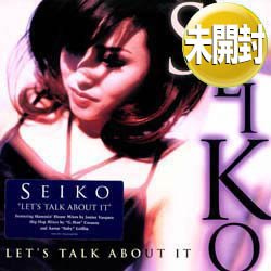 画像1: 松田聖子 / LET'S TALK ABOUT IT (米原盤/REMIX) [◎中古レア盤◎激レア！奇跡の未開封新品！全米デビュー！英語R&B！]