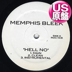 画像1: MEMPHIS BLEEK / HELL NO (USプロモ/3VER) [◎中古レア盤◎お宝！本物のUS原盤！2000年以降の人気レコード！]