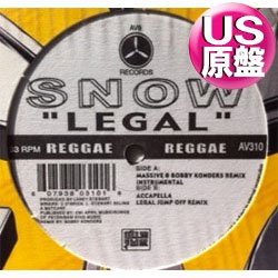 画像1: SNOW / LEGAL (米原盤/4VER) [◎中古レア盤◎お宝！本物のUS原盤！2000年以降の人気レコード！]