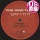 YING YANG TWINS / SAY I YI YI & ALLEY (米原盤/全2曲) [◎中古レア盤◎お宝！本物のUS原盤！2000年以降の人気レコード！]