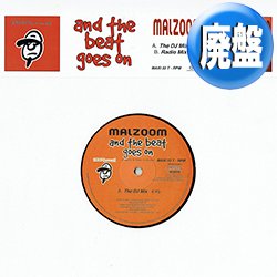 画像1: MALZOOM / AND THE BEAT GOES ON (THE DJ MIX) [■廃盤■お宝！少量生産！WHISPERS使い！PARTY歌ラップ！]