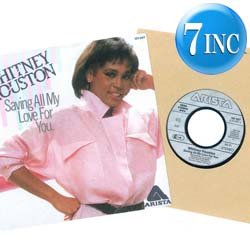 画像1: WHITNEY HOUSTON / SAVING ALL MY LOVE FOR YOU (7インチ) [◎中古レア盤◎お宝！ドイツ版別ジャケ7"！]